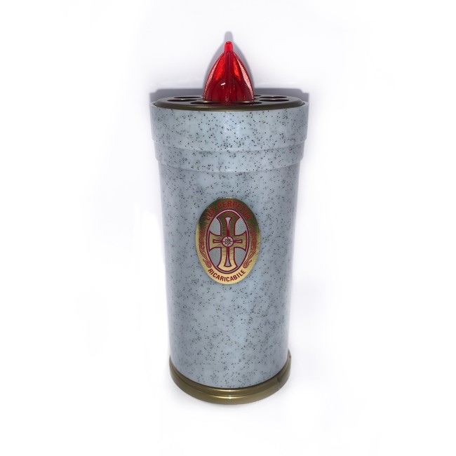 Lumino Votivo T50 Effetto Marmorizzato TE.M.A.