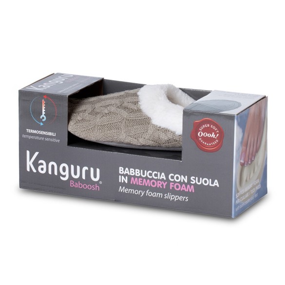 Pantofole Baboosh Kanguru Donna Taglia XS