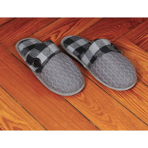 Pantofole Baboosh Plaid Kanguru Unisex Taglia S