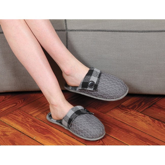 Pantofole Baboosh Plaid Kanguru Unisex Taglia S