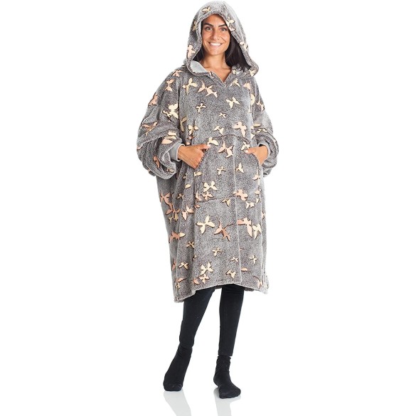 Coperta Poncho Kangurone Butterflies KANGURU