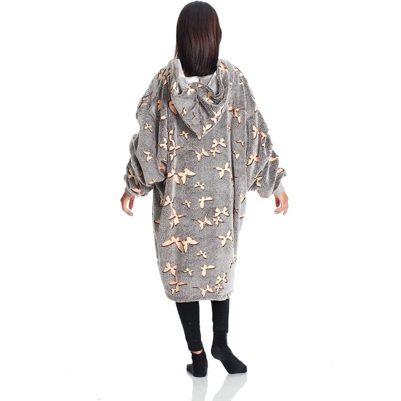 Coperta Poncho Kangurone Butterflies KANGURU