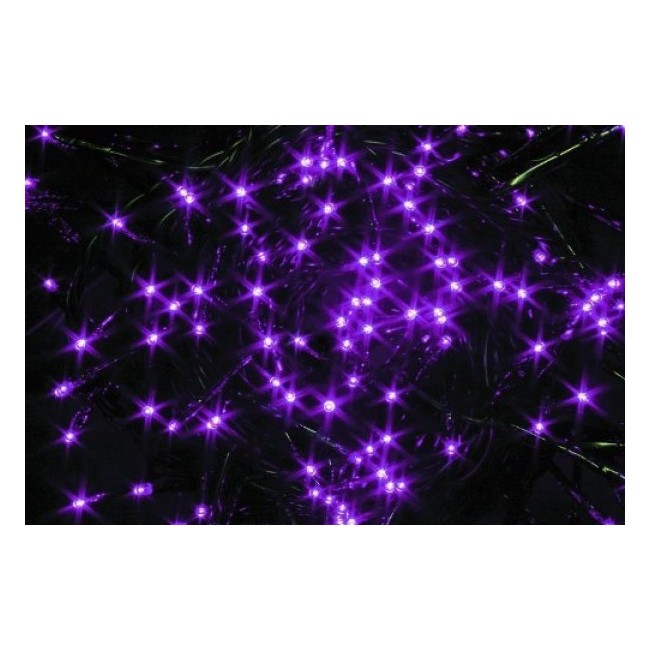 Luci 96Led Viola 3,5 mt con Giochi di Luce