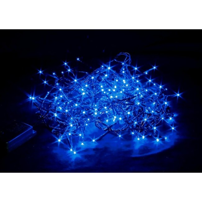 Luci 96Led Blu 3,5 mt con Giochi di Luce