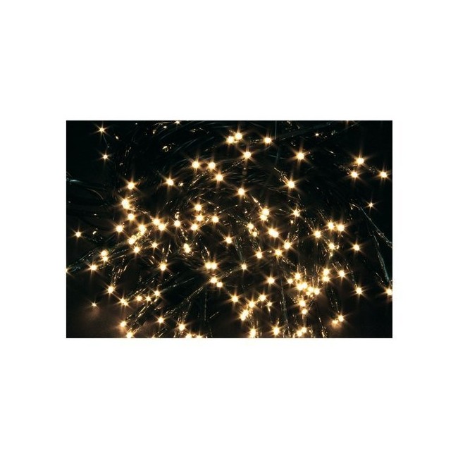 Luci 96Led Bianco Caldo 3,5 mt con Giochi di Luce