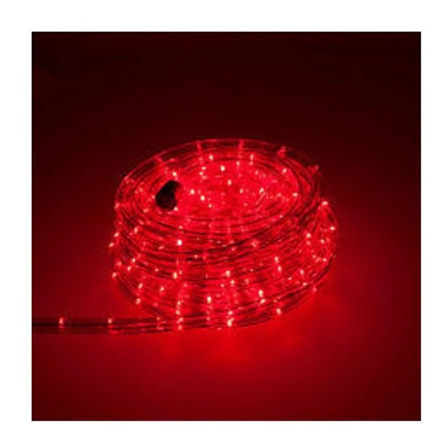 Tubo 144Led Rosso con Giochi di Luce 6 mt