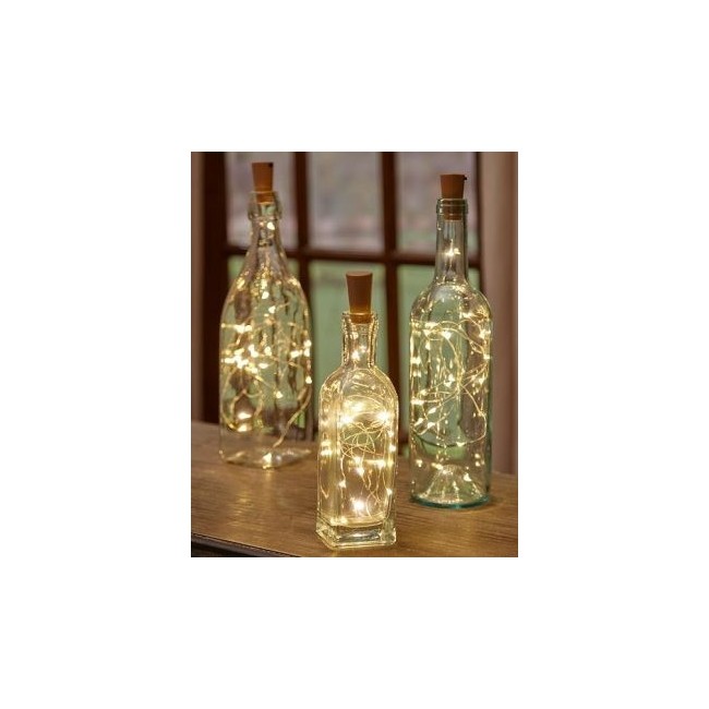 Tappo con 20 Gocce a Led Bianco Caldo GIOCOPLAST