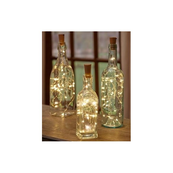 Tappo con 20 Gocce a Led Bianco Caldo GIOCOPLAST