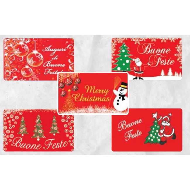 Zerbino Agugliato Natalizio 40x70 Fantasie Assortite