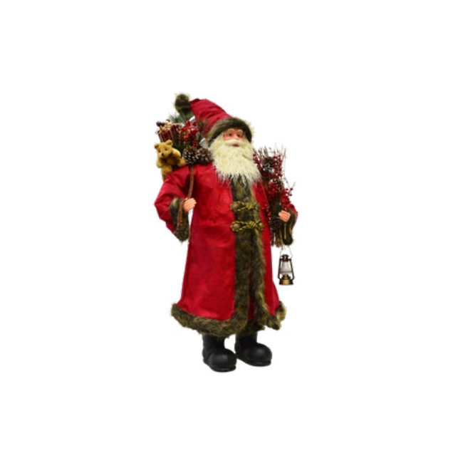 Babbo Natale Decorato h100 cm GIOCOPLAST