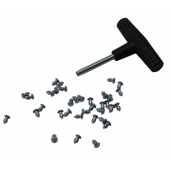 Confezione Chiodi Spikes con Chiave per Suole Scarpe TREEMME