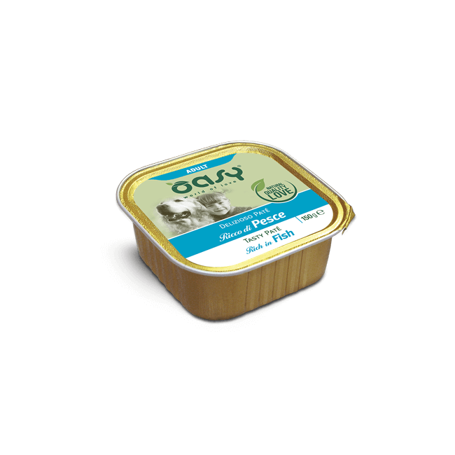 Cane - Patè di Pesce 150 gr Oasy