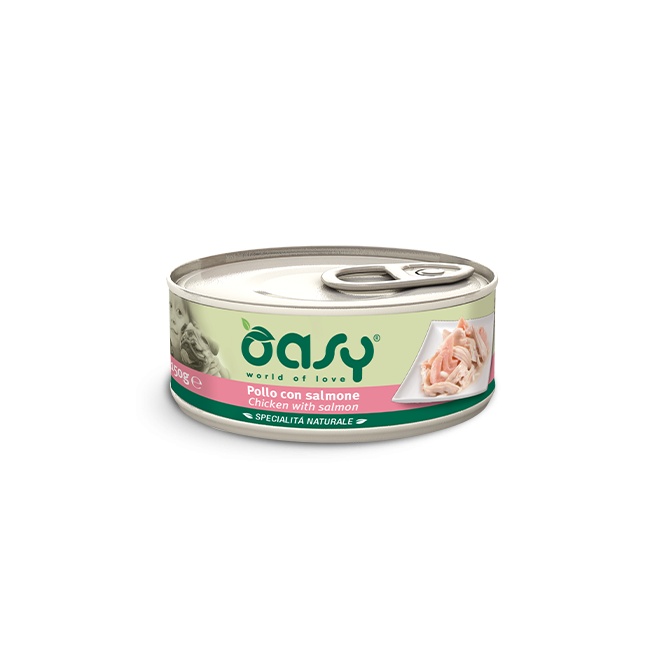 Cane - Pollo con Salmone 150 gr Oasy