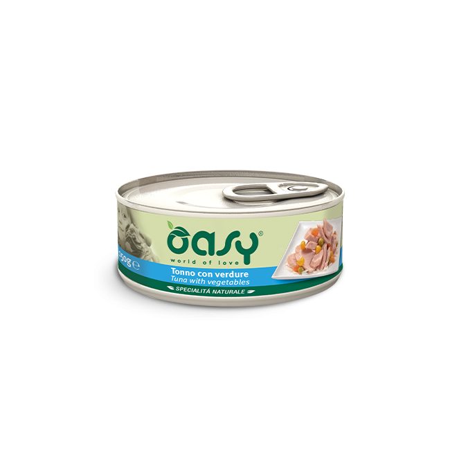 Cane - Tonno con Verdure 150 gr Oasy
