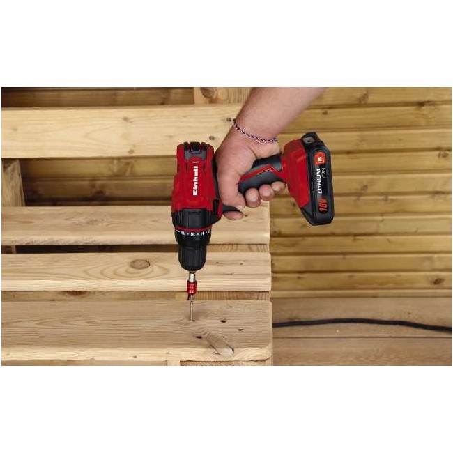 Trapano a Batteria TC-CD 18-2 Li 2x1,3 Ah Einhell