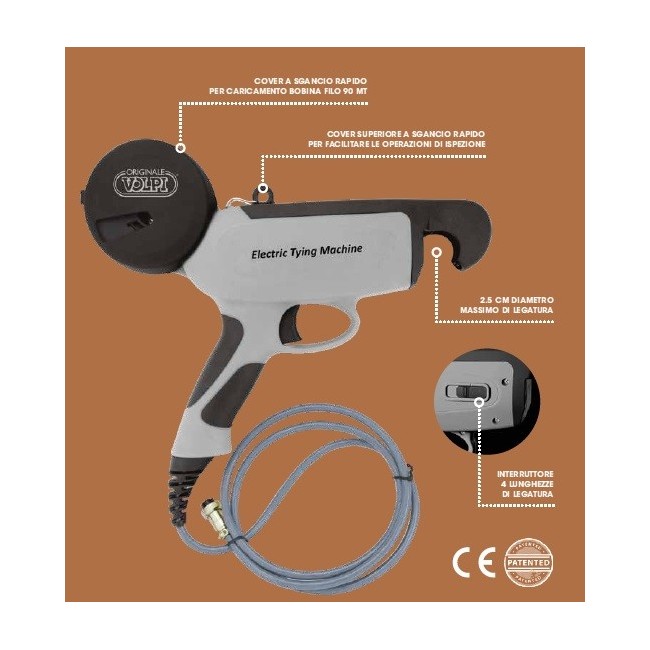 Legatrice a Batteria KV3 Volpi
