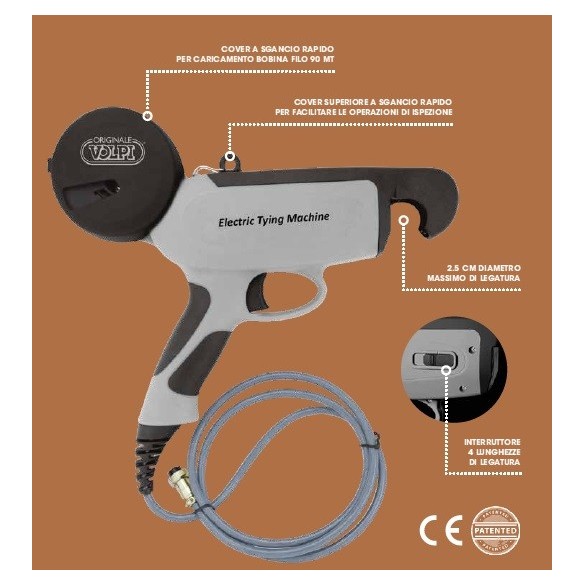 Legatrice a Batteria KV3 Volpi