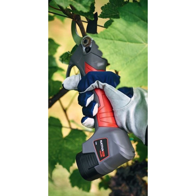 Potatore forbice a Batteria Ausonia Nativa+Fodero in Omaggio