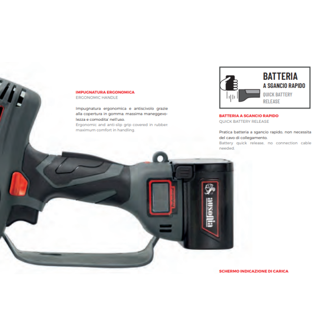 Potatore Motosega a Batteria Nativa SAW + Catena in omaggio