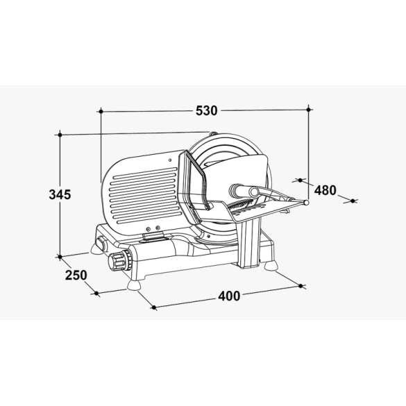 Affettatrice Luxury 25GL RGV