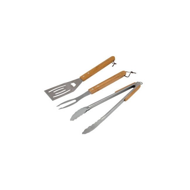 Set 3 Pezzi Manico in Legno Campingaz