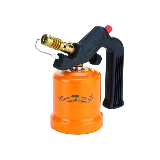 Saldatore a Gas con Accensione Piezo Eurocamping