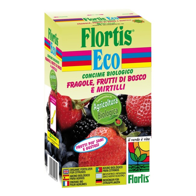 Concime BIO Fragole & Mirtilli Flortis 1 Kg