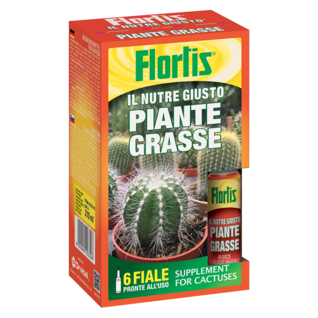 Integratore Il Nutre Giusto Piante Grasse Flortis 210 ml