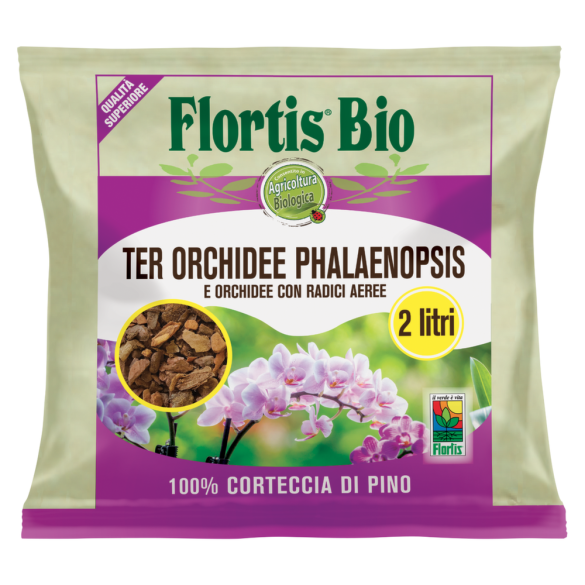 Terriccio per Orchidee Phalaenopsis Flortis 2 L