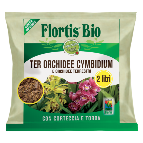 Terriccio per Orchidee Cymbidium Flortis 2 L