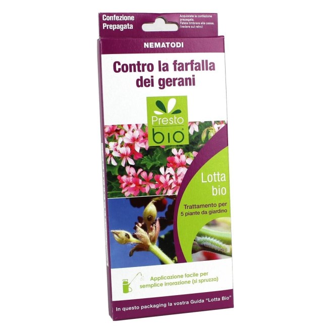 Nematode contro Farfallino del Geranio Ueber