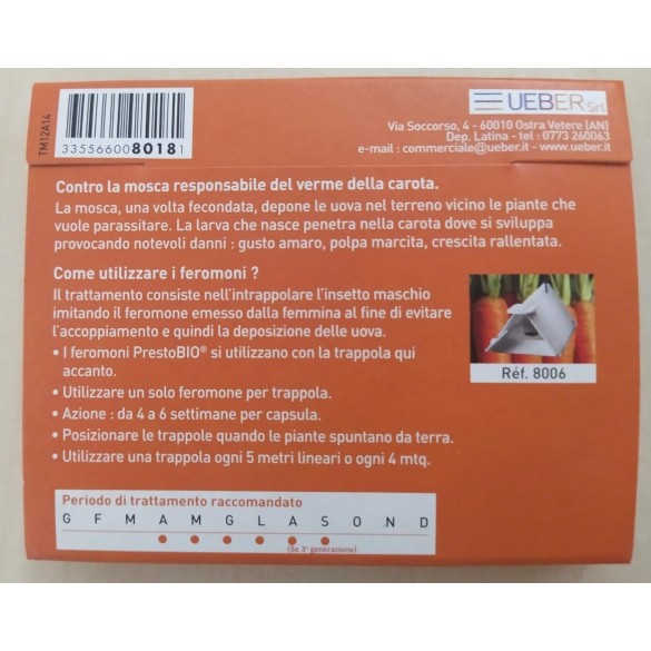 Feromone contro Verme della Carota Ueber