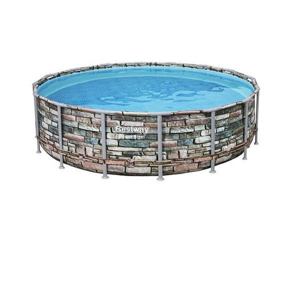 Piscina Fuori Terra Bestway 56966 cm. 488 x 122 H