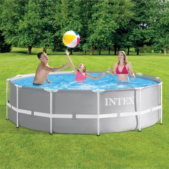 Piscina Prisma Rotonda 366x h99 cm Intex