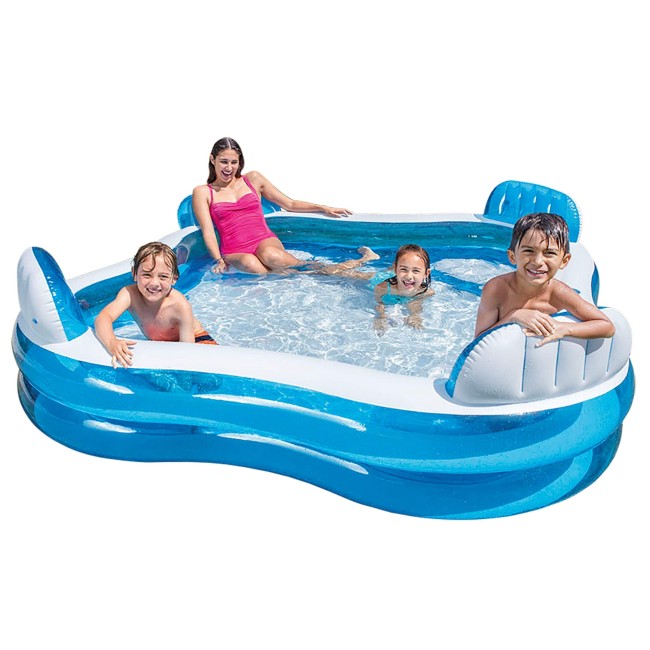 Piscina 4 Sedute 229x229x h 66 cm Intex