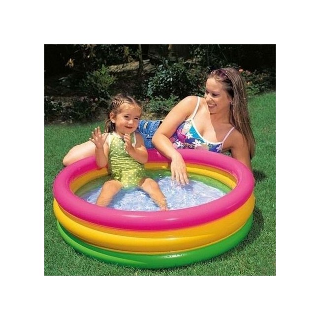Piscina Baby 3 Anelli 86x25 cm Intex
