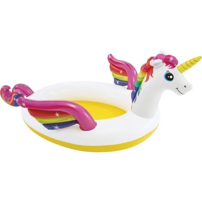Piscina Kid Unicorno con Spruzzino Intex