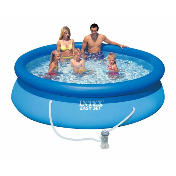 Piscina Easy Diam. 305 x h 76 cm 28122 con Pompa Filtro Intex