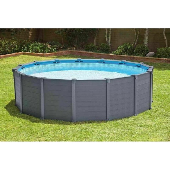 Piscina Graphite 478 x 124 cm 26384 Intex