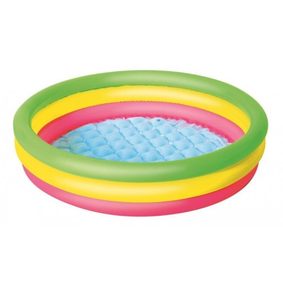 Piscina Tonda Arcobaleno 102X25 cm Bestway
