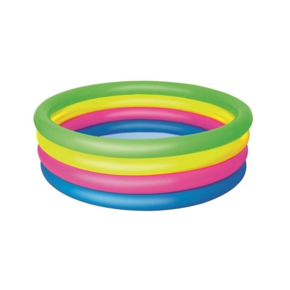 Piscina Tonda Arcobaleno 157x46 cm Bestway