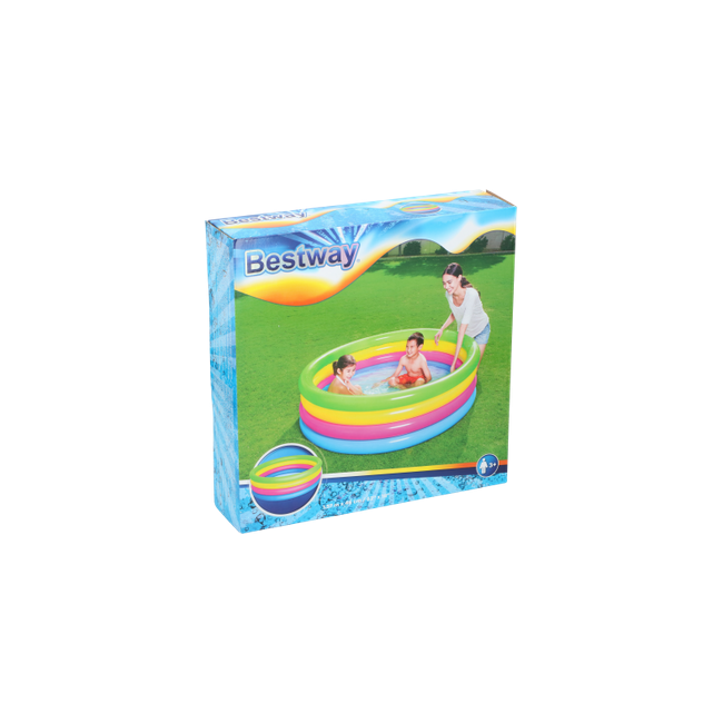 Piscina Tonda Arcobaleno 157x46 cm Bestway