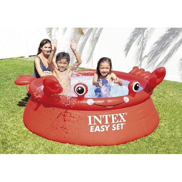 Piscina Easy Set Happy Granchio Intex