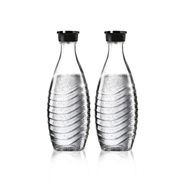 Bottiglie in Vetro 2 pz per Gasatori Sodastream