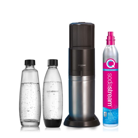 Gasatore Sodastream Duo Nero + 2 Bottiglie My Only Bottle Omaggio