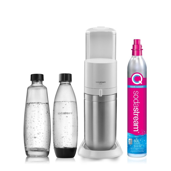 Gasatore Sodastream Duo Bianco + 2 Bottiglie My Only Bottle Omaggio