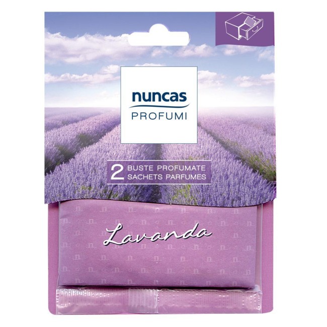 2 Buste Profumate per Cassetti Lavanda Nuncas