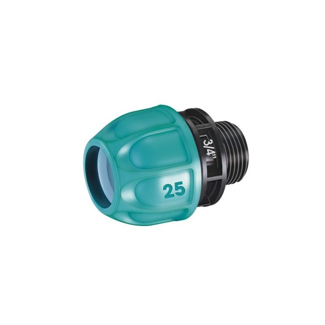 Raccordo per Tubo 3/4'' con Filetto Maschio 3/4''