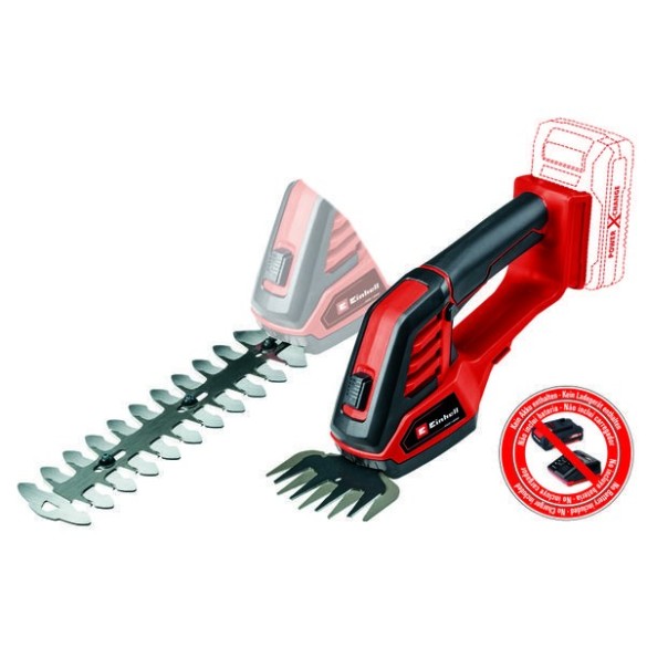 Forbici per erba e cespugli a batteria GE-CG 18/100 Li-Solo