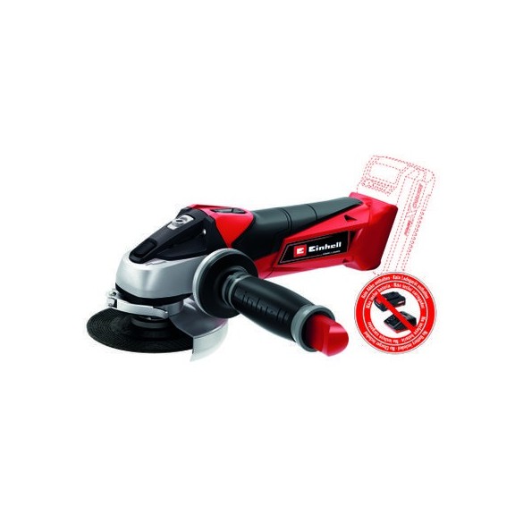 Smerigliatrice angolare a batteria TE-AG 18/115 Li-Solo Einhell